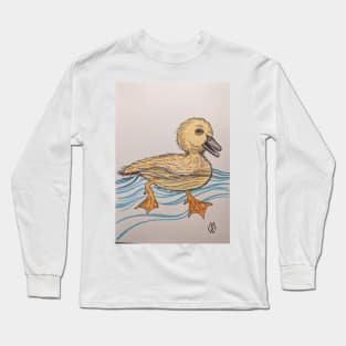 Fuzzy Duck Long Sleeve T-Shirt